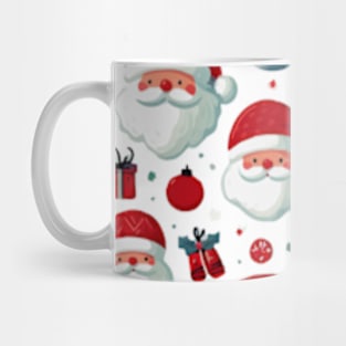 Santa Claus Pattern Mug